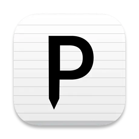 Plain Text Editor - Simple Notepad for Mac logo